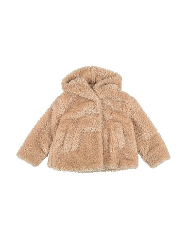 MONNALISA Teddy Coat Beige 100% Polyester