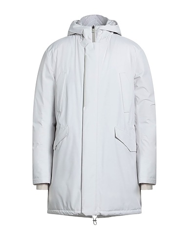 HERNO Coat LAMINAR Light grey 100% Polyester