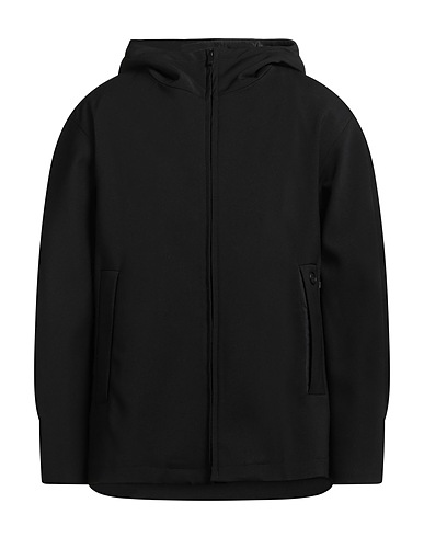 HEVÒ Coat Black 97% Polyester, 3% Elastane