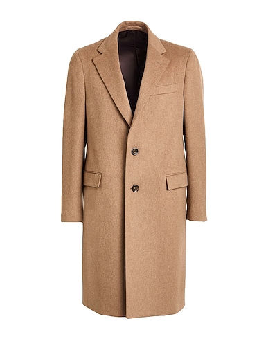 LARDINI Coat Brown 100% Virgin Wool