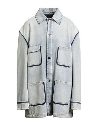 MAISON MARGIELA Denim jacket Blue 100% Cotton, Polyester