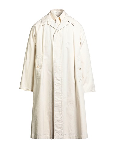 MAISON MARGIELA Full-length jacket Ivory 100% Cotton