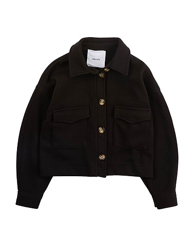 L:Ú L:Ú by MISS GRANT Coat Black 85% Polyester, 12% Viscose, 3% Wool