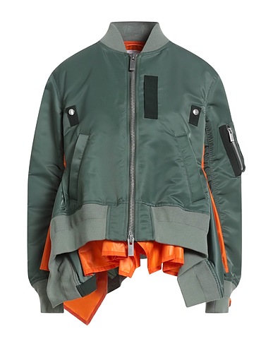 SACAI Bomberjacke Militärgrün 100% Nylon, Polyester, Baumwolle, Polyurethan