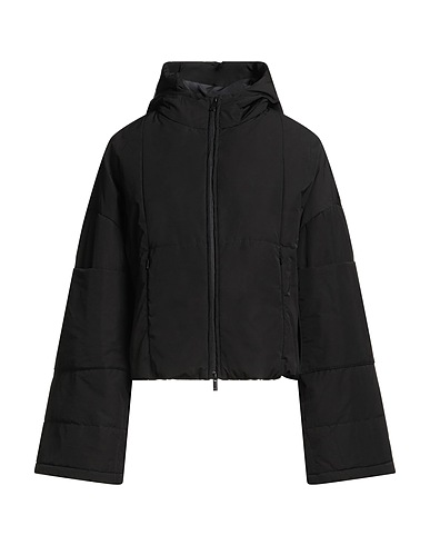 HEVÒ Steppjacke Schwarz 60% Polyester, 40% Baumwolle
