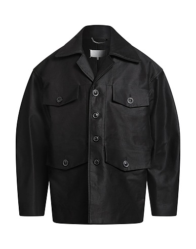 MAISON MARGIELA Jacket Black 100% Cotton