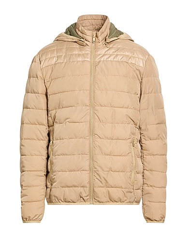 LIU •JO MAN Shell jacket Beige 100% Polyester