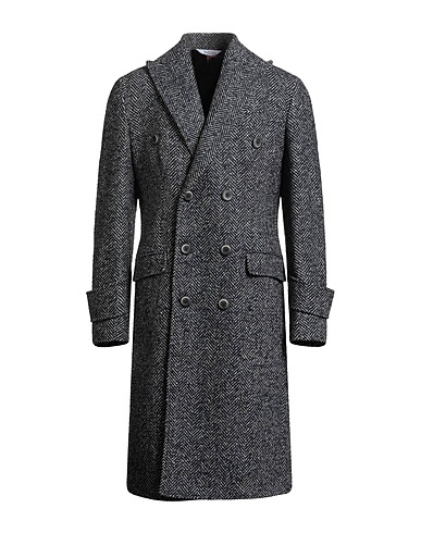 BOTTEGA MARTINESE コート BLU NOTTE ウール 60% / ナイロン 20% / アクリル 15% / ポリエステル 5%