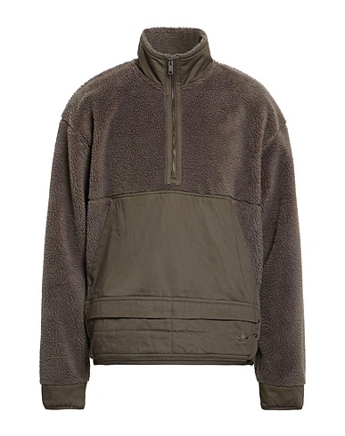 ADIDAS ORIGINALS Sweatshirt Dark green 100% Recycled polyester
