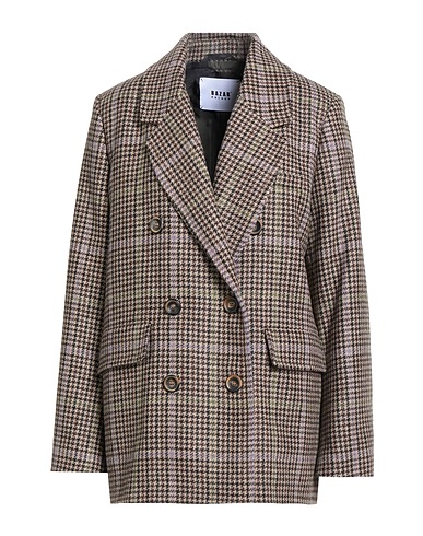 BAZAR DELUXE Blazer Beige 69% Wool, 26% Polyamide, 5% Other Fibres