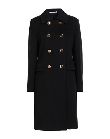 TAGLIATORE 02-05 Coat Black 90% Virgin Wool, 10% Cashmere