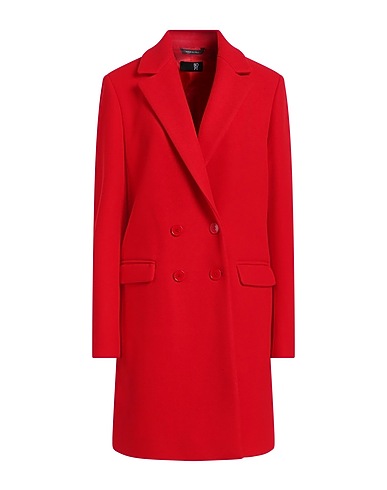 SOPI Cappotto Rosso 100% Poliestere