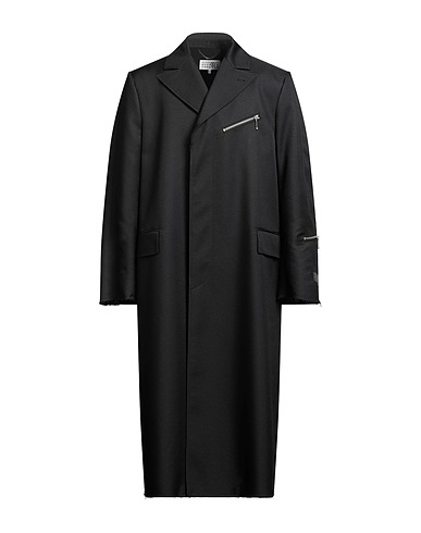 MM6 MAISON MARGIELA Full-length jacket Black 100% Polyester