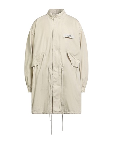 MM6 MAISON MARGIELA Full-length jacket Beige 100% Cotton