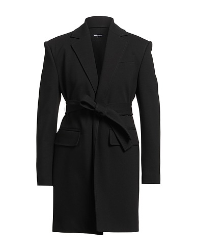 DSQUARED2 Παλτό Μαύρο 67% Βισκόζη, 28% Πολυαμίδη, 5% Ελαστάνη
