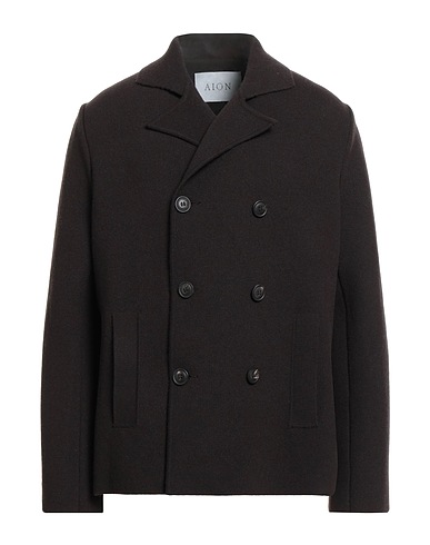 AION Coat Dark brown 100% Cashmere