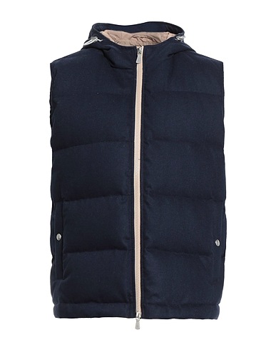 ELEVENTY Vest Midnight blue 90% Wool, 8% Cashmere, 2% Elastane