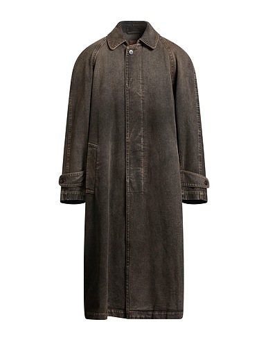 MM6 MAISON MARGIELA Denim jacket Khaki 100% Cotton