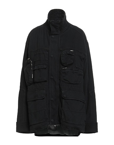 MM6 MAISON MARGIELA Denim jacket Black 100% Cotton
