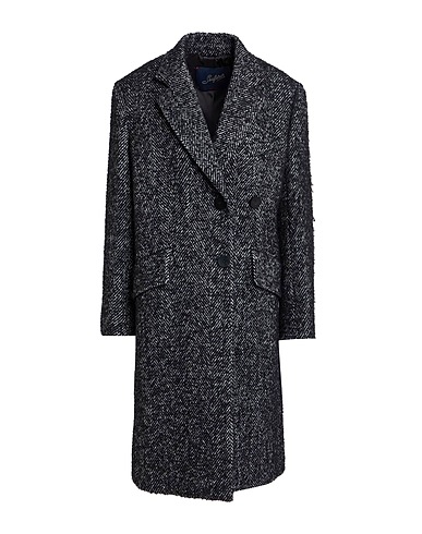SEAFARER Coat Black 51% Virgin Wool, 49% Polyester