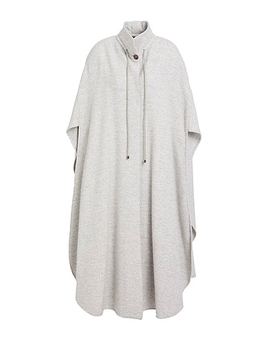 EMPORIO ARMANI Cape ICON Hellgrau 60% Wolle, 25% Viskose, 15% Polyamid