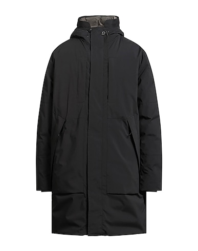 REPLUMÈ Manteau long Noir 100% Polyester