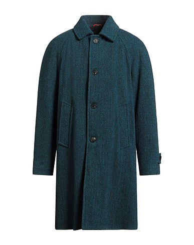 PALTÒ Coat Deep teal 100% Virgin Wool