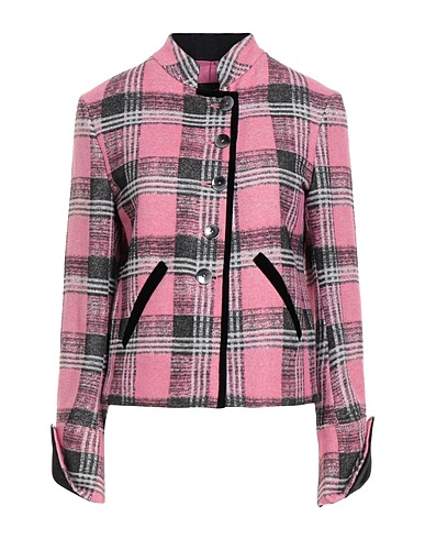 EMPORIO ARMANI Jacket Pink 58% Wool, 27% Cotton, 15% Polyamide