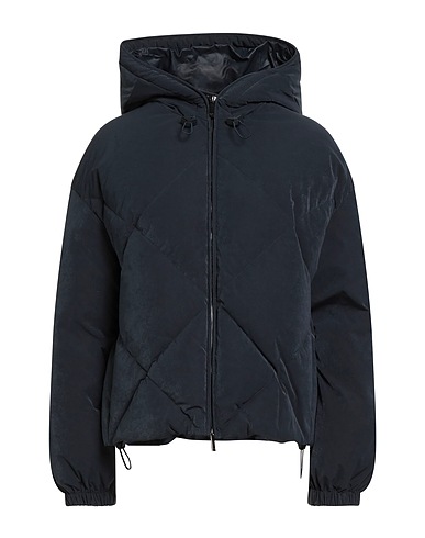 EMPORIO ARMANI Piumino Blu navy 84% Poliestere, 16% Poliammide