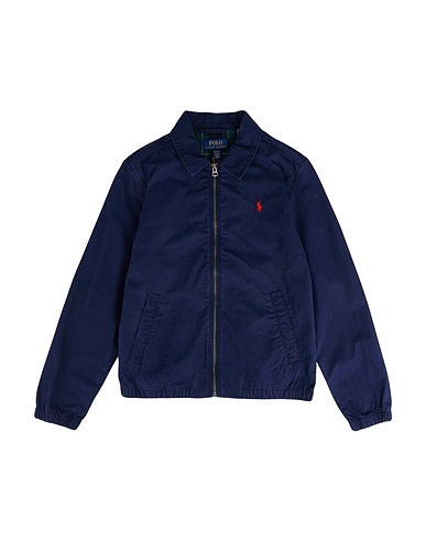 POLO RALPH LAUREN Jacket Midnight blue 100% Cotton