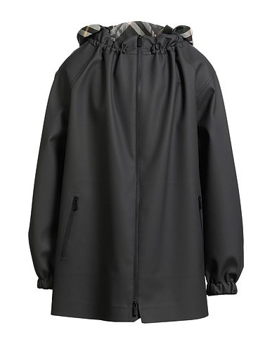 BURBERRY Full-length jacket Black 100% Polyester