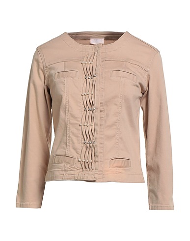 LIU •JO Giubbotto Beige 97% Cotone, 3% Elastan