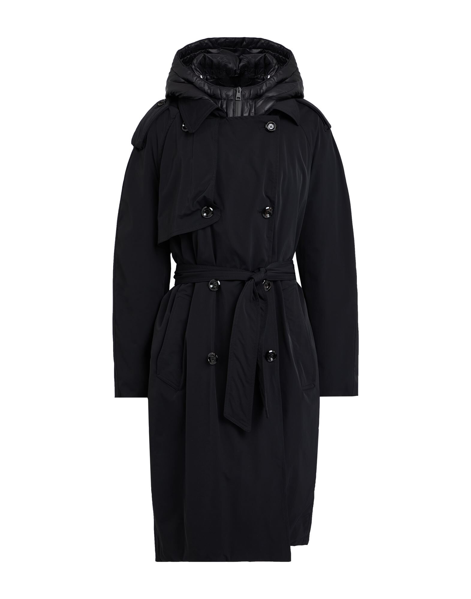 DOUBLE SHADE TRENCH COAT(－) Solid-Colored Trench Coat - 2PLAN | 60% - Asian Fashion