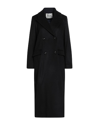 PALTÒ Coat Black 100% Cashmere