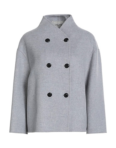 PALTÒ Abrigo Gris perla 80% Lana, 20% Nailon