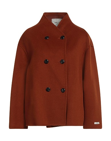PALTÒ Coat Brown 80% Wool, 20% Nylon