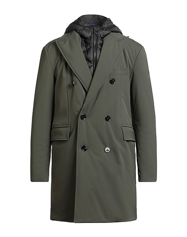 PALTÒ Coat Military green 92% Nylon, 8% Elastane