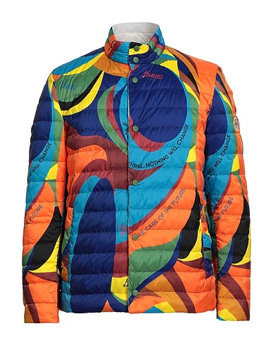 HERNO Piumino GLOBE Arancione 100% Poliestere