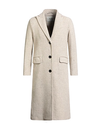 PALTÒ Coat Beige 100% Virgin Wool