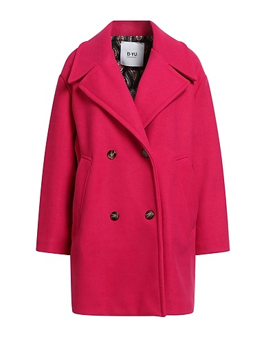B.YU Coat Fuchsia 100% Polyester