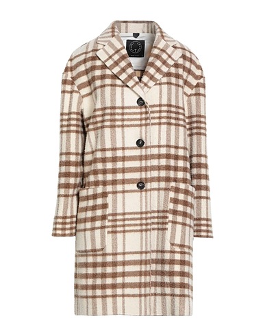 T-JACKET by TONELLO Manteau long 57% Laine vierge, 22% Laine, 14% Polyamide, 7% Polyester