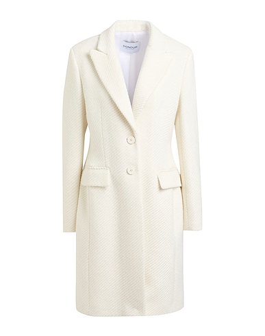 DONDUP Cappotto Bianco 43% Acrilico, 32% Poliestere, 20% Lana, 5% Altre Fibre