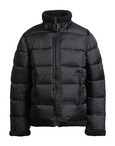 SCHOTT N.Y.C. Shell  jacket Black 100% Polyamide, Polyester