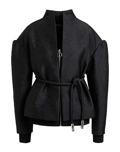 DEL CORE Jacket Black 59% Polyester, 27% Nylon, 14% Silk, Acetate