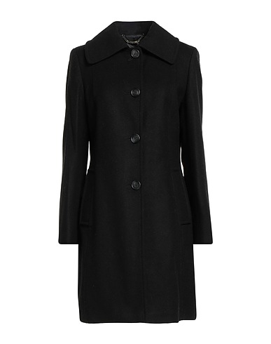 BARBOUR Cappotto Nero 70% Lana, 25% Poliammide, 5% Cachemire