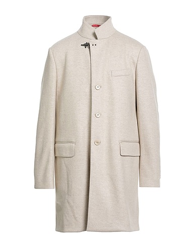 FAY Coat Cream 80% Wool, 20% Polyamide