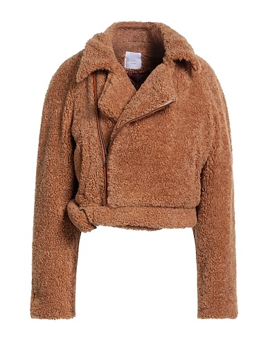 SILENCE LIMITED Teddy Coat Camel 100% PES