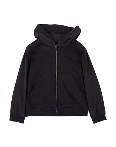 HERNO Sweatshirt Black 60% Polyester, 40% Cotton, Polyamide, Elastane
