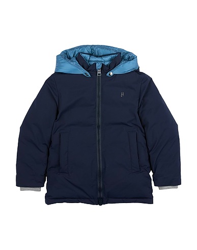 HERNO Shell  jacket Navy 100% Polyester, Polyamide