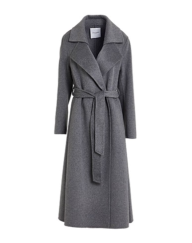 ERMANNO FIRENZE Coat Grey 70% Wool, 30% Polyester